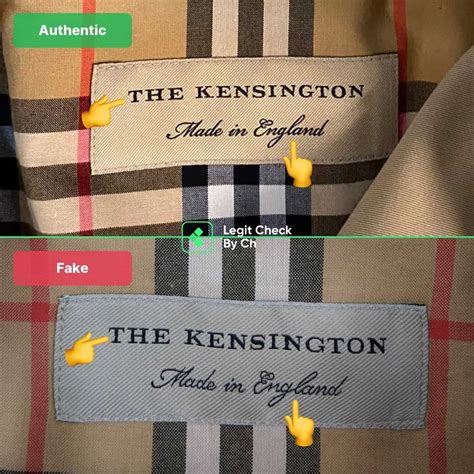 fake burberry trench sandringham|burberry coat spotting.